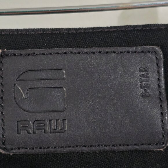G Star Raw Shape Skinny Black High Rise Stretch Jeans Sz W28 L30 NWOT - Picture 9 of 11